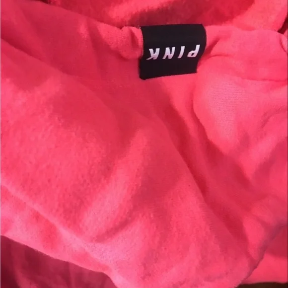 PINK Victoria's Secret Bright Pink Hoodie - Picture 3 of 4